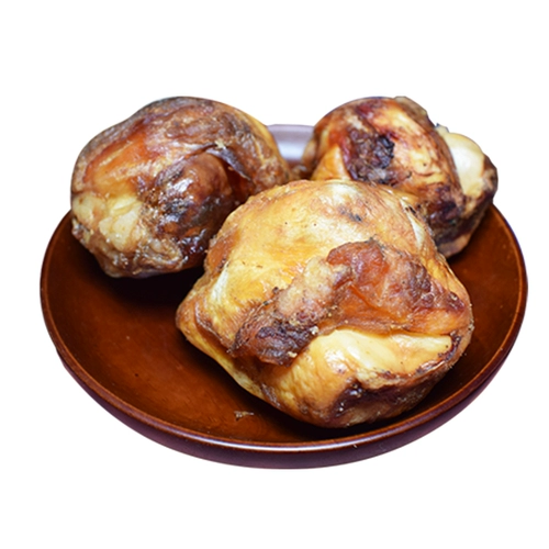 Собачьи закуски, зубные стержни, устойчивые к кусочки говяжьей колено костяной костя