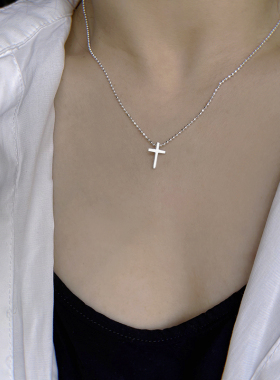 便宜又好看925纯银女亮色锁骨链