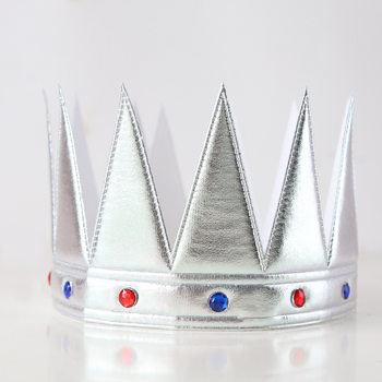 Halloween King Queen Crown Baby First Birthday Crown Scepter Costume Performance props Party Supplies