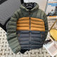 2025 winter spliced contrasting down cotton coat men's thickened retro windproof hooded bread jacket cotton jacket 2025 winter spliced contrasting down cotton coat men's thickened retro windproof hooded bread jacket cotton jacket
