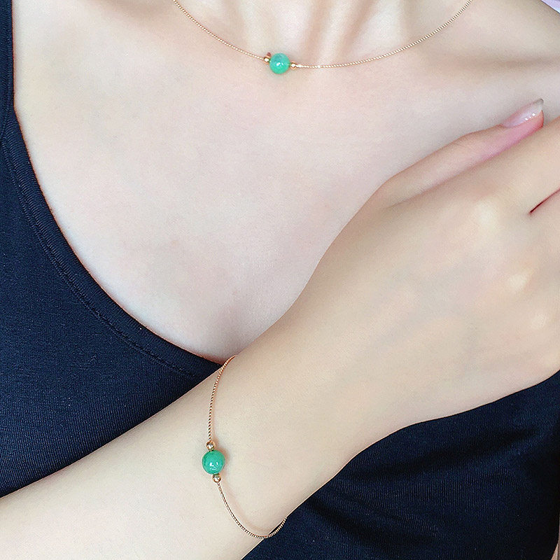 奢华传说汉服首饰悦己系列冰种手链 luxurylegend手链/手串