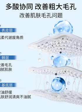 祛痘控油舒缓乳糖酸改善毛孔