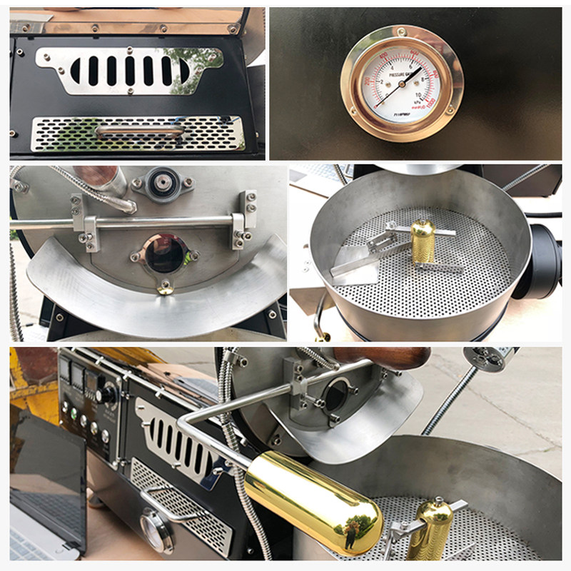 东亿咖啡烘焙机小型2公斤商用烘豆机燃气款电加热款咖啡豆烘焙机,淘宝优惠券,粉丝福利购,淘宝优惠卷