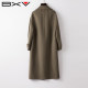 Silhouette double-faced wool coat bxv Australian wool