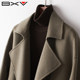 Silhouette double-faced wool coat bxv Australian wool