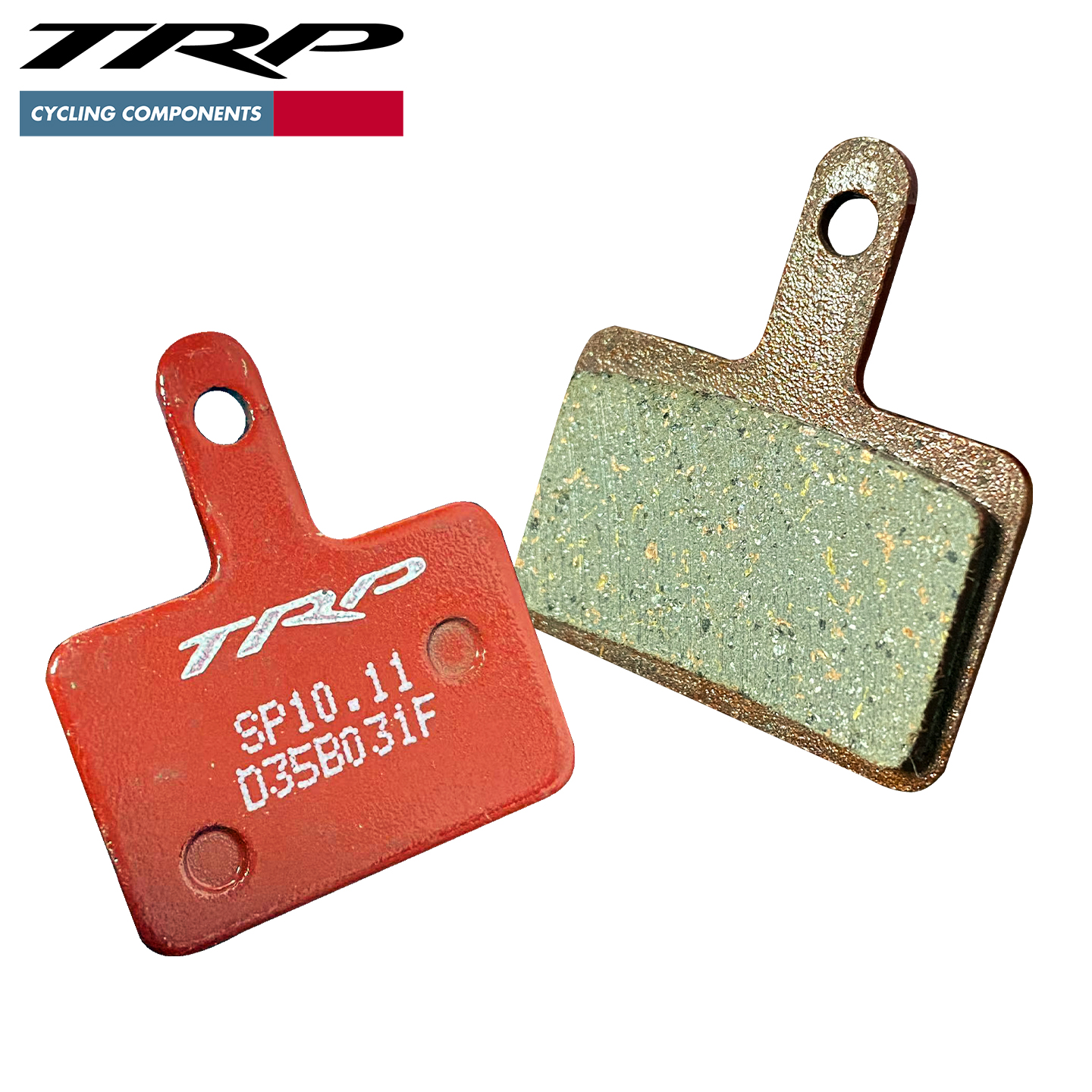 TRP二活塞来令片金属树脂刹车夹公路车线拉碟刹SP10.11来令片 - 图1