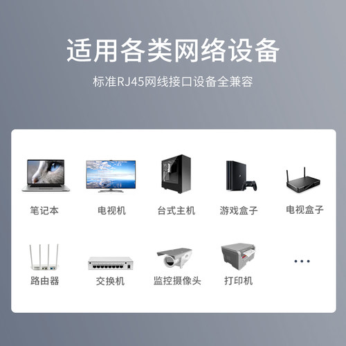 Jasoz捷森 超五类成品网线 百兆网络连接线 CAT5e超5类跳线 E101 - 图2