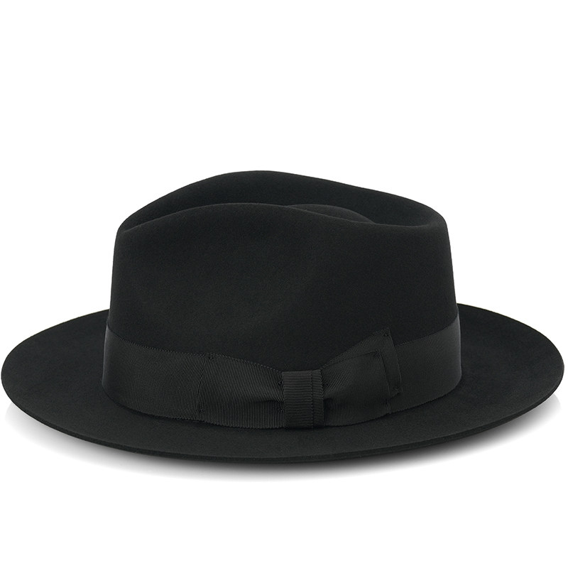 denla秋冬天休闲百搭礼帽纯羊毛呢时尚绅士帽女大檐英伦爵士帽男,淘宝优惠券,粉丝福利购,淘宝优惠卷