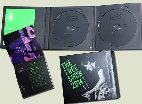 正版王力宏2014新专辑福利秀The Free ShowCD+DVD - 图2