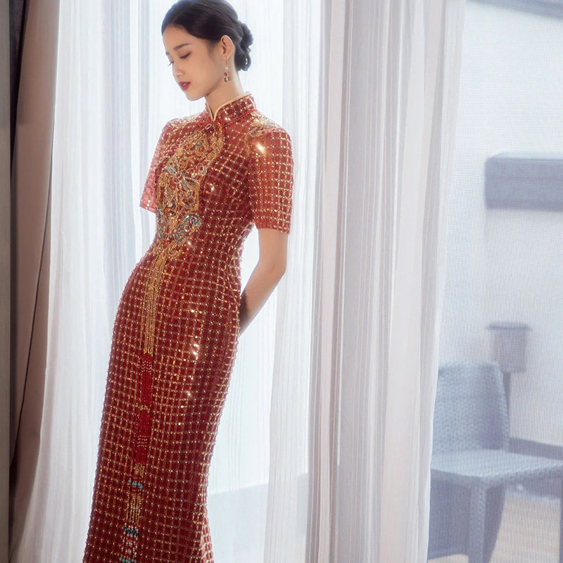 【金灵】2022新款 媛菲莎妮旗袍