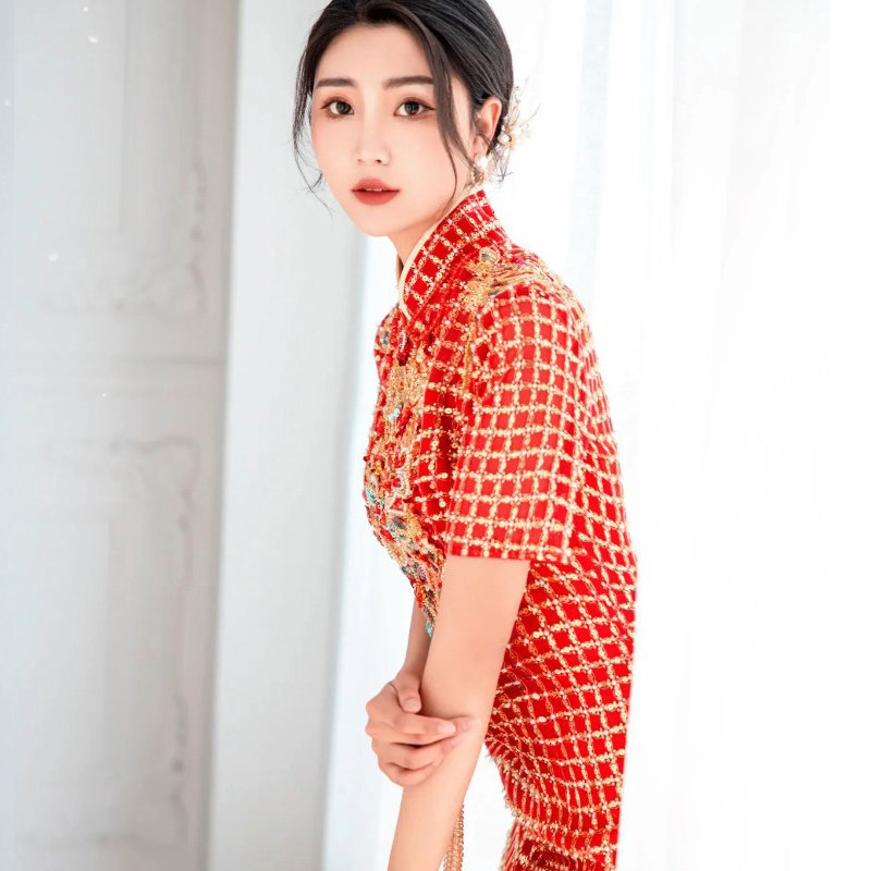 【金灵】2022新款 媛菲莎妮旗袍