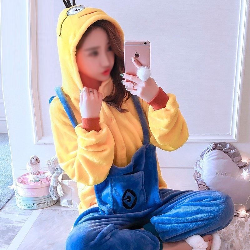 连体男女全身女式卡通兔子秋装睡衣 樱尚雅睡衣/家居服套装