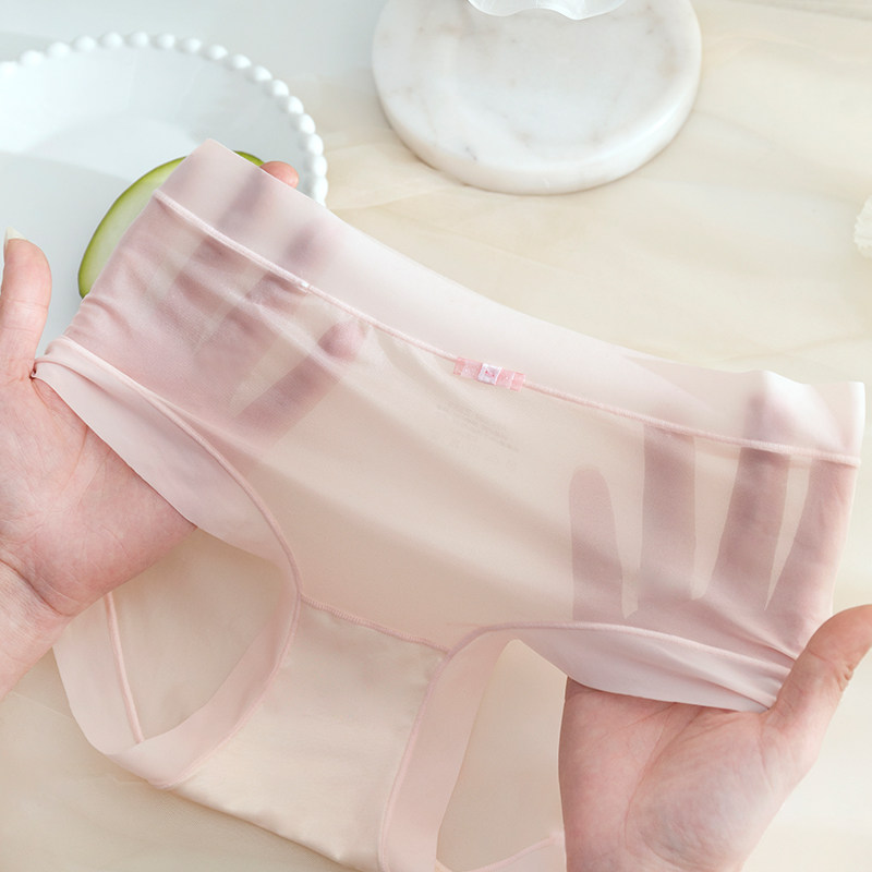 2025新款法式性感内裤女冰丝无痕女士透气少女短裤抗菌裆速干超薄,淘宝优惠券,粉丝福利购,淘宝优惠卷