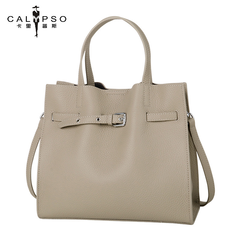 女士2022新款真皮高级感头层手提包 calypso女士包袋