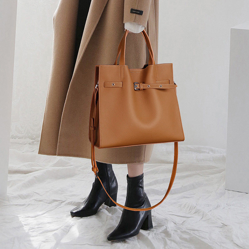 女士2022新款真皮高级感头层手提包 calypso女士包袋