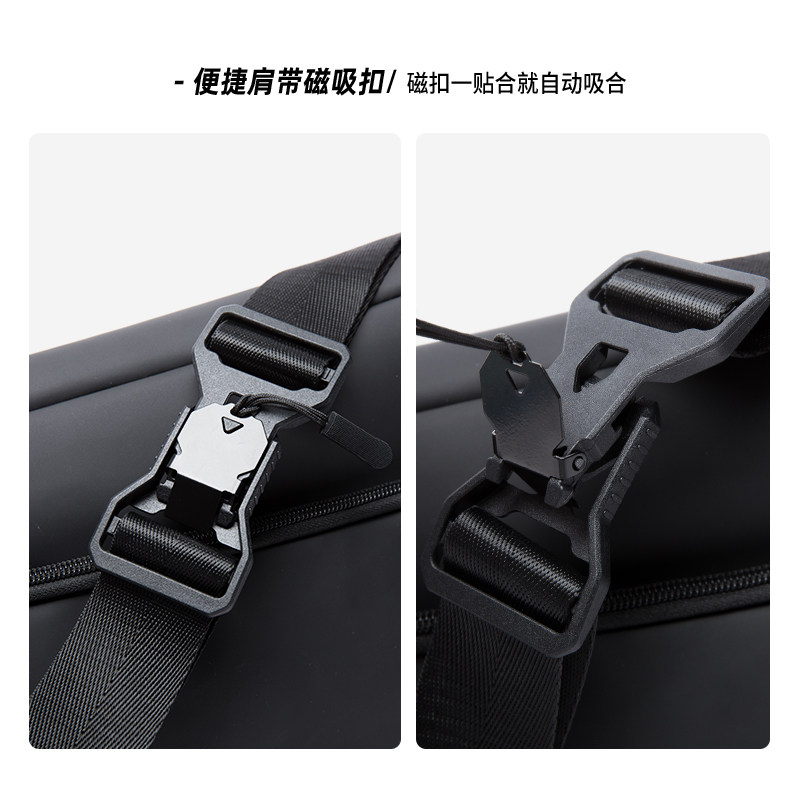 机能风男潮牌运动骑行多功能斜挎包 kce男士包袋