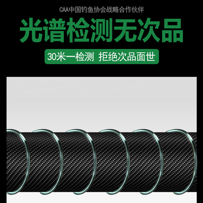 中西钓线白坊台钓强劲拉力钓鱼线日本进口尼龙线竞技主子线不打卷-图2