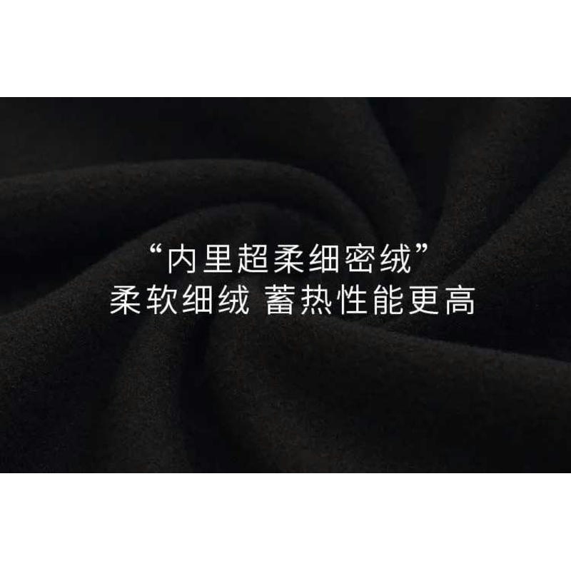 莫代尔长袖t恤男纯色潮流春秋季半高领内搭打底衫紧身中领秋衣服 - 图2