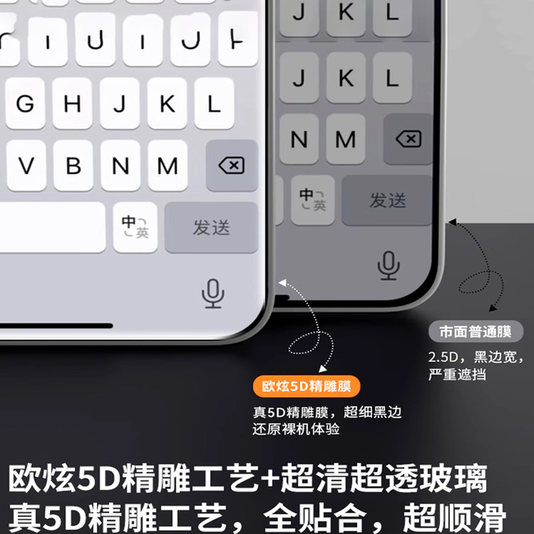 【5D精雕膜】适用oppofindx8ultra钢化膜Findx8手机膜findx8pro无黑边findx8s手机保护膜x8s+防爆抗指纹贴膜 - 图3