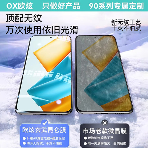 【昆仑无尘仓】欧炫适用荣耀500钢化膜荣耀winrt/300/400手机膜magic8/8pro防窥膜powe2新款ultra保护贴winrt - 图2