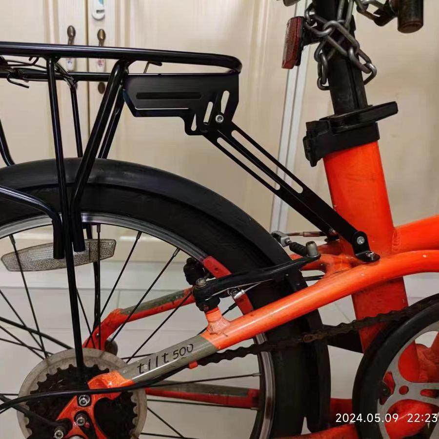 适用于迪卡侬山地车儿童车后座架20寸16寸24寸坐垫后衣货架,淘宝优惠券,粉丝福利购,淘宝优惠卷