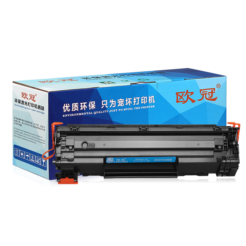 欧冠适用佳能CRG925粉盒 佳能LBP6018 LBP6000 MF3010 惠普1102 M1130 M1212NF 惠普CE285A硒鼓粉盒 - 图0