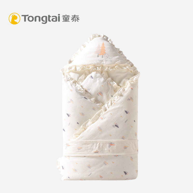 童泰新生儿秋冬全棉用品内胆抱毯 童泰爱乐婴童抱被/抱毯