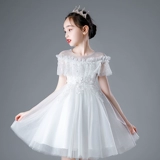 Элитный наряд маленькой принцессы, платье девочки цветочницы, в западном стиле, подарок на день рождения