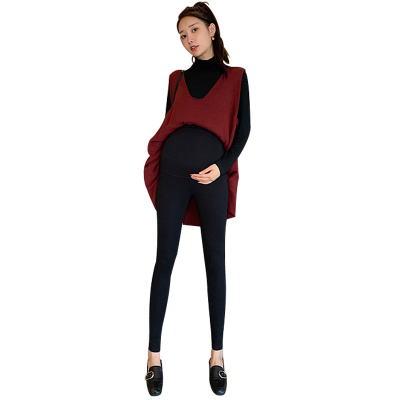 孕妇春秋款春夏款托腹裤外穿打底裤 孕雅姿孕妇打底裤