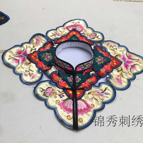 延禧攻略披肩云肩 中国风民族绣品刺绣手工老绣 - 图3