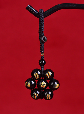 黑曜石玄武缺水补水属水的饰品