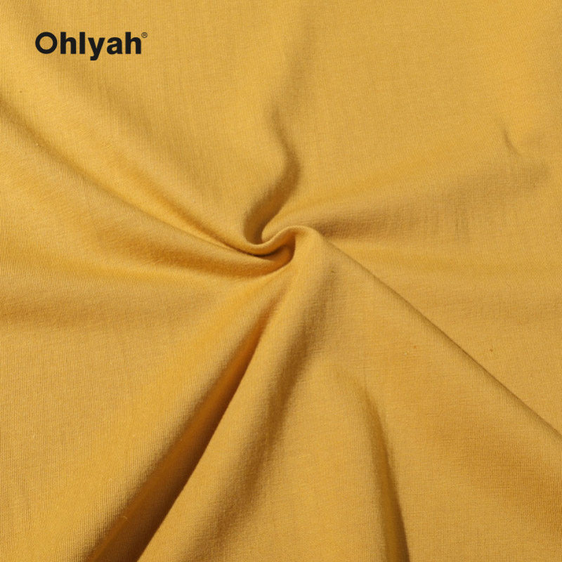 ohlyah大码情侣装夏装t恤男女纯棉 ohlyahT恤