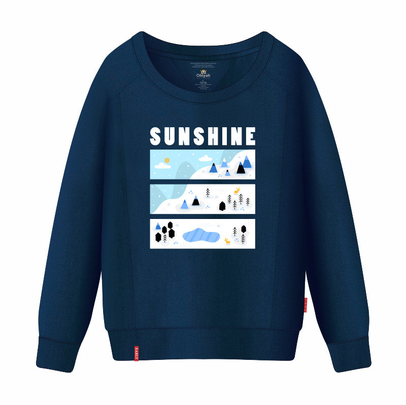 ohlyah品牌男女装秋冬圆领卫衣字母 ohlyah卫衣/绒衫