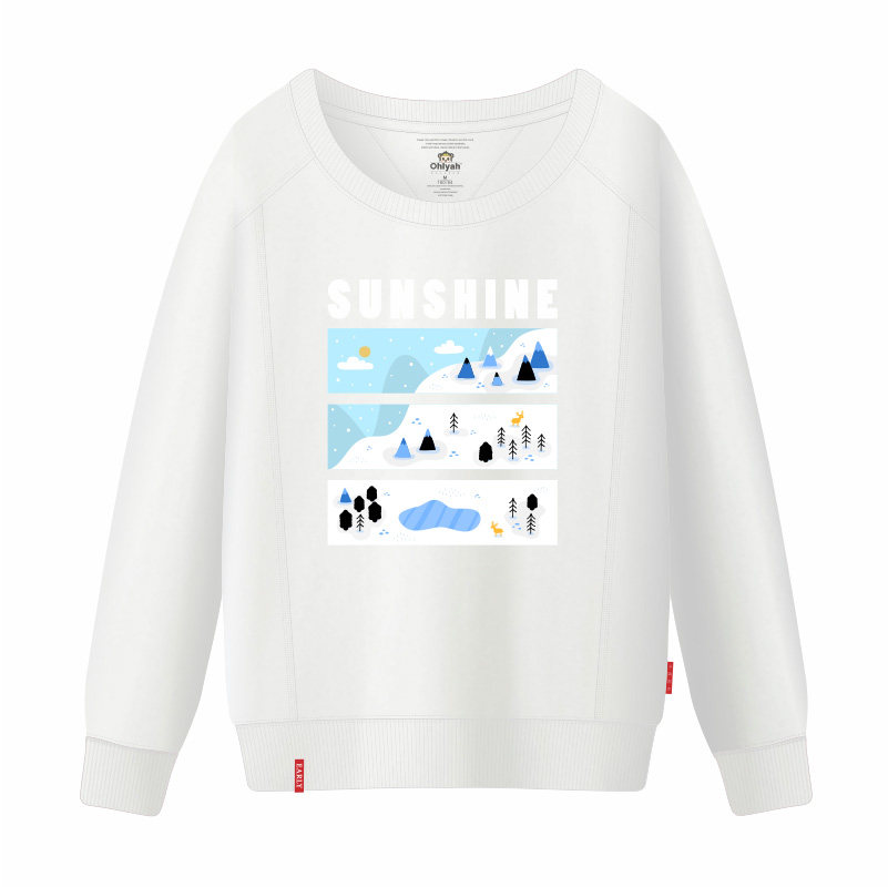 ohlyah品牌男女装秋冬圆领卫衣字母 ohlyah卫衣/绒衫