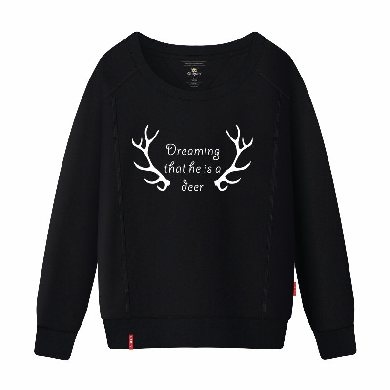 ohlyah品牌男女装情侣卫衣日系长袖 ohlyah卫衣/绒衫