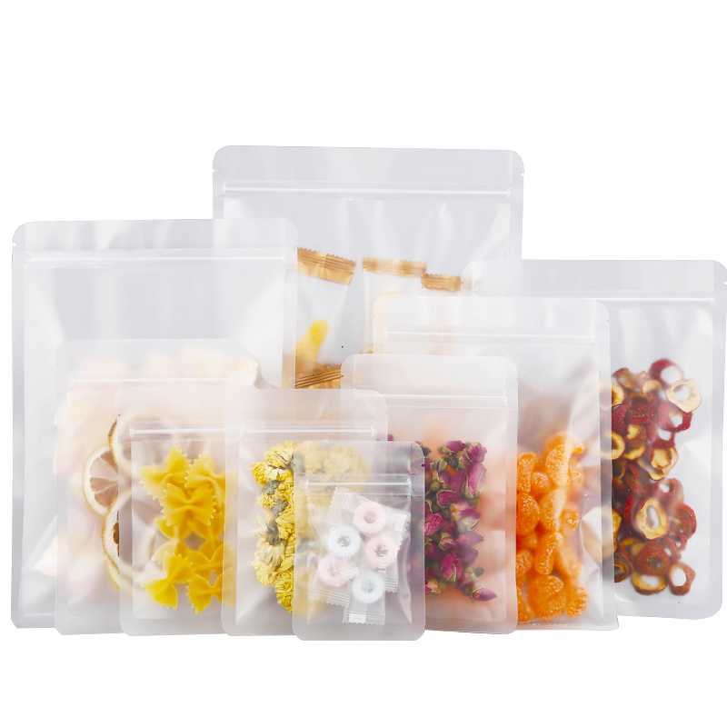 磨砂平底自封袋饼干烘培食品包装袋透明茶叶食品密封分装塑料袋子,淘宝优惠券,粉丝福利购,淘宝优惠卷