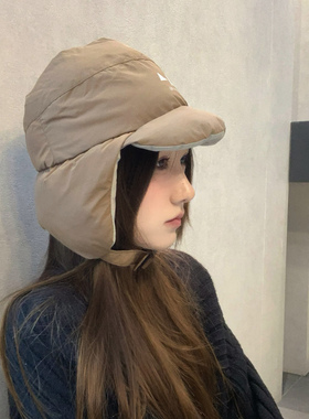 紫色雷锋帽女冬季加厚防寒护耳帽子户外骑车防风保暖飞行帽滑雪帽