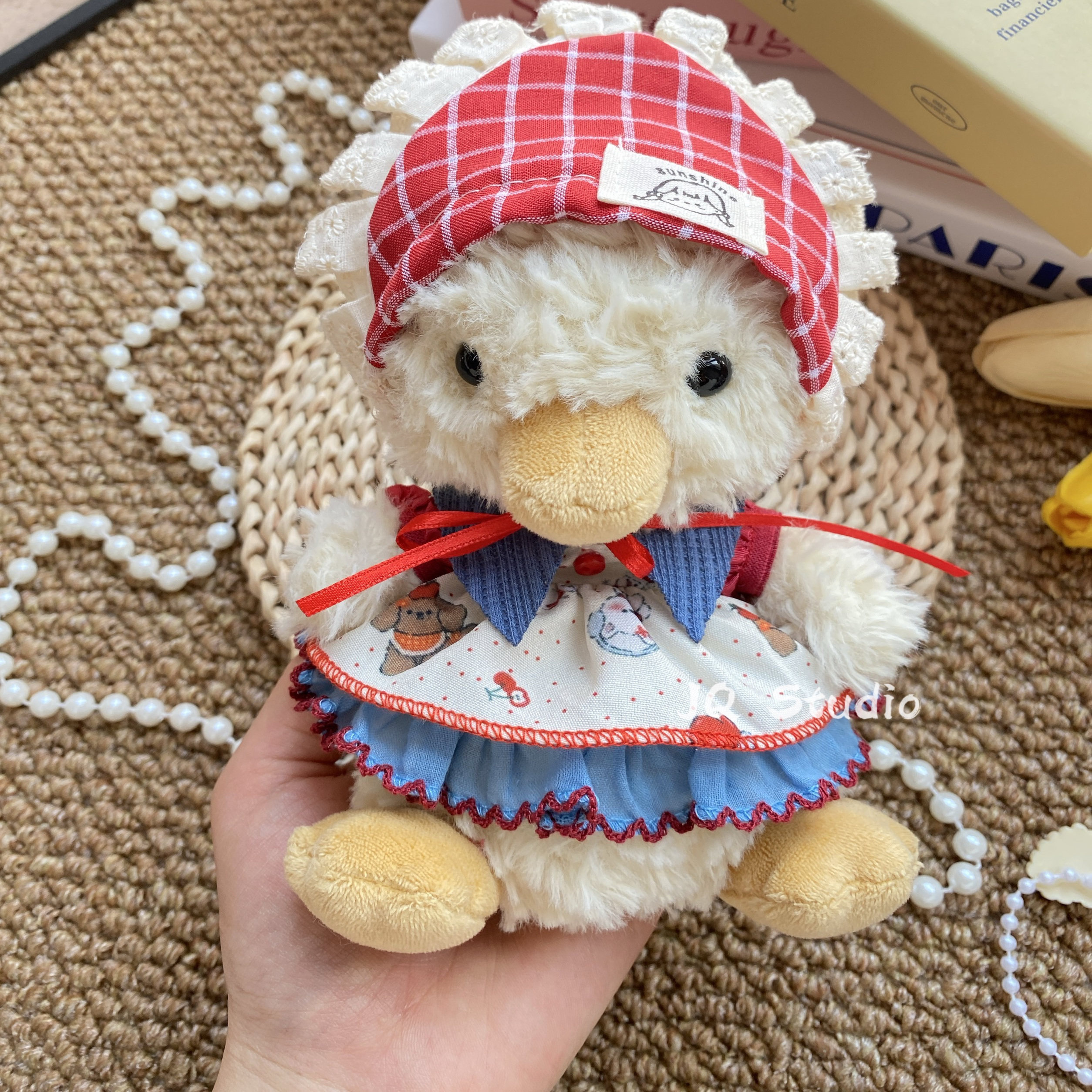 jellycat呆萌小鸭娃衣20cm毛绒玩具公仔玩偶生日礼物围巾帽子秋冬,淘宝优惠券,粉丝福利购,淘宝优惠卷