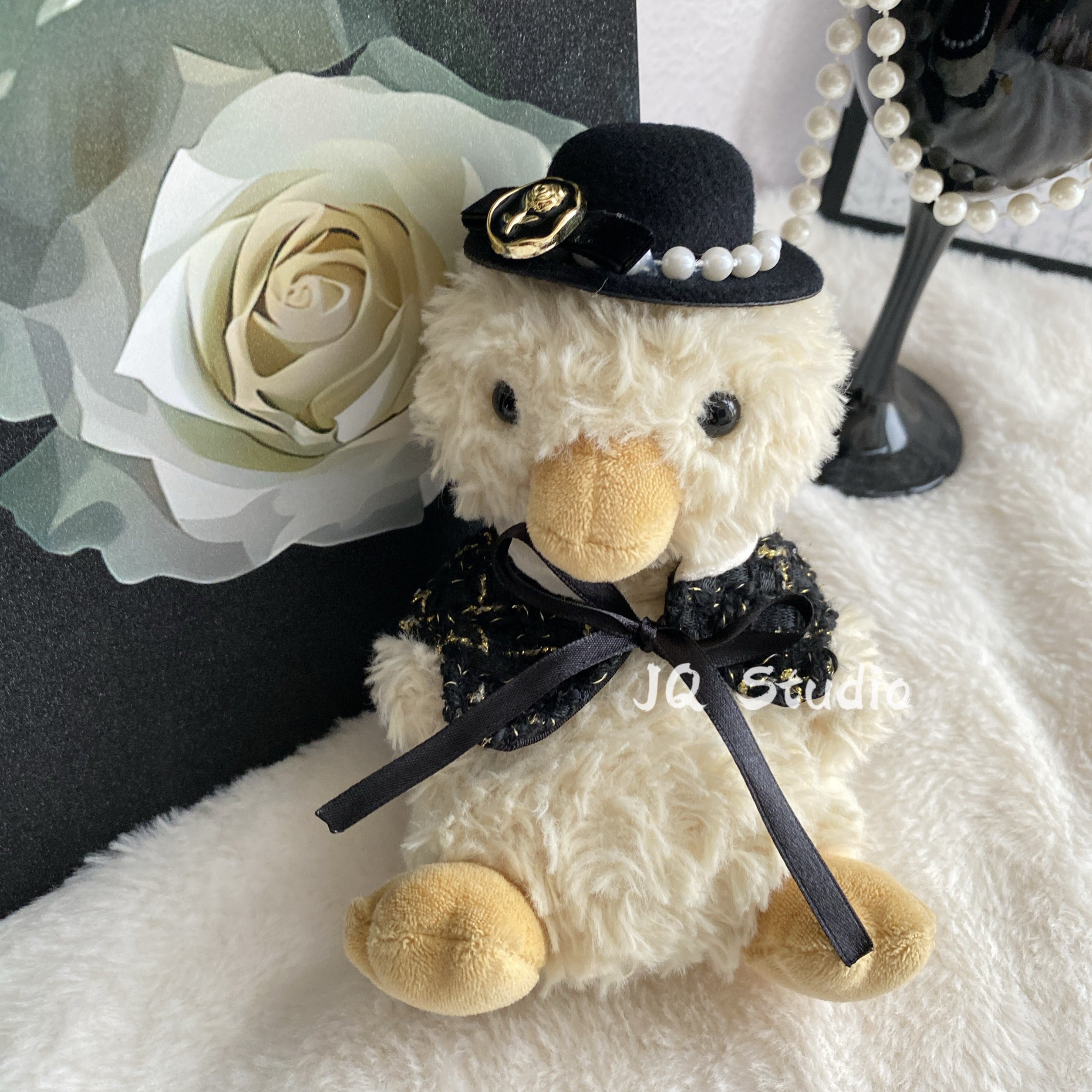 jellycat呆萌小鸭娃衣20cm毛绒玩具公仔玩偶生日礼物围巾帽子秋冬,淘宝优惠券,粉丝福利购,淘宝优惠卷