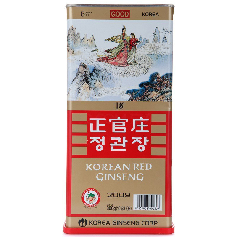 韩国正官庄良参15支300g红参高丽参 正官庄高丽参及其制品