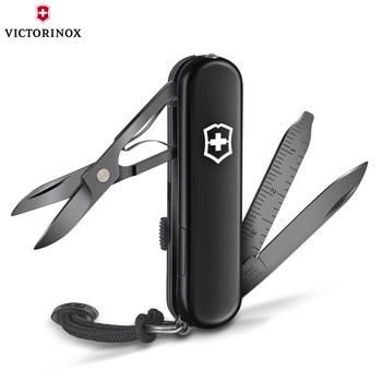 Victorinox Swiss Army Knife 58MM Light Imprint Onyx Black Collection Edition 0.6226.31P Multifunctional Folding Knife