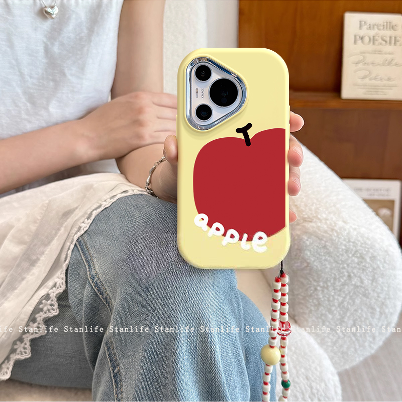 红色苹果适用小米15手机壳红米k80pro新款note14pro保护套k70/50至尊k60e小米13高级12/11女10青春一加ace5,淘宝优惠券,粉丝福利购,淘宝优惠卷