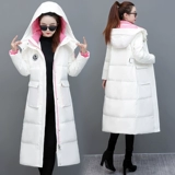 Длинный пуховик, утепленная модная куртка, средней длины