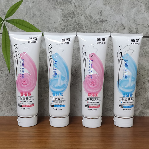 朝帝浴盐牛奶玫瑰全身沐浴露磨砂膏洗澡男女搓澡身体泡澡按摩奶盐 - 图2