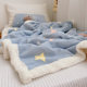 Blankets in winter thick sofa nap blankets bed coral velvet blankets sheets spring and autumn flannel blankets office