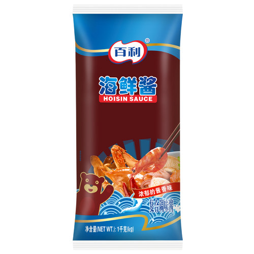 百利海鲜酱1kg 手抓饼烤肉拌饭酱 烧烤火锅蘸酱烧海鲜排骨调味酱 - 图3