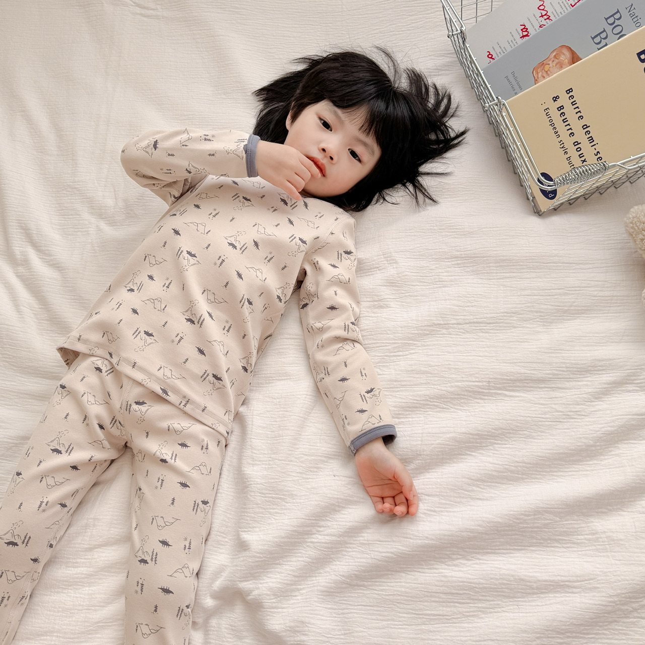 校服里穿得服帖不臃肿~儿童睡衣纯棉a类男女童秋衣裤套装无骨内衣,淘宝优惠券,粉丝福利购,淘宝优惠卷