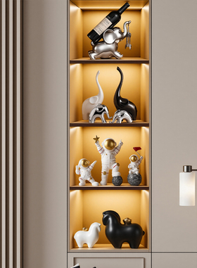 轻奢高档组合搭配套装摆件