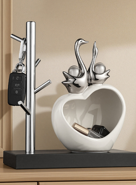 入户玄关钥匙收纳装饰品摆件