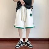 Летние шорты для отдыха, спортивные баскетбольные трендовые штаны для спортзала, свободный прямой крой